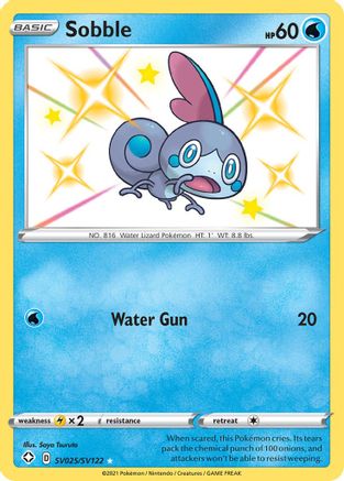 Sobble SV025/122 - Shiny Vault Holofoil