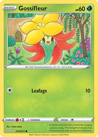 Gossifleur 14/72 - Shining Fates Reverse Holofoil