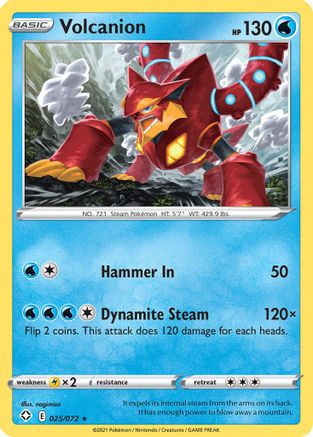 Volcanion 25/72 - Shining Fates