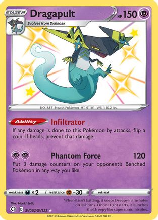Dragapult SV062/122 - Shiny Vault Holofoil