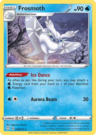 Frosmoth 30/72 - Shining Fates Holofoil