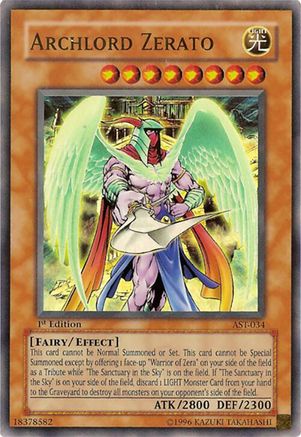 Archlord Zerato (AST-034) - Ancient Sanctuary 1st Edition