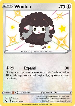 Wooloo SV103/122 - Shining Fates Shiny Vault Holofoil