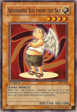 Absorbing Kid from the Sky - AST-072 - Ancient Sanctuary 1st Edition