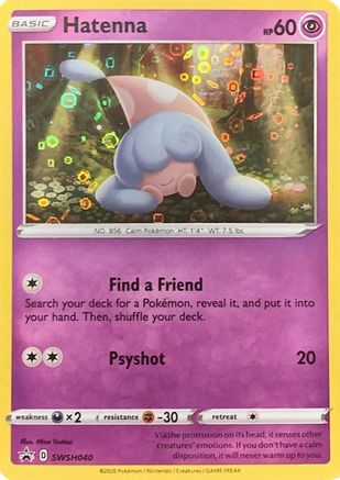 Hatenna - SWSH040 (General Mills Promo) SWSH040 - Miscellaneous Cards & Products Holofoil