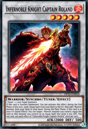Infernoble Knight Captain Roland (OP15-EN010) - OTS Tournament Pack 15 Unlimited