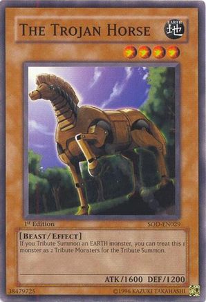 The Trojan Horse (SOD-EN029) - Soul of the Duelist Unlimited