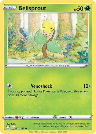 Bellsprout 1/163 - Battle Styles