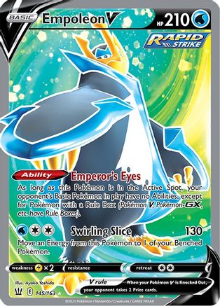 Empoleon V (Full Art) 145/163 - Battle Styles Holofoil