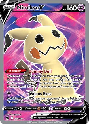 Mimikyu V 148/163 - Battle Styles Holofoil