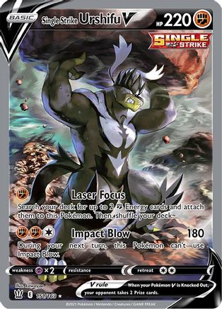 Single Strike Urshifu V 151/163 - Battle Styles Holofoil