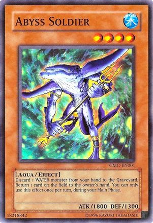 Abyss Soldier (Capsule Monster Coliseum) - CMC-EN001 - Yu-Gi-Oh! Video Game Promotional Cards Limited