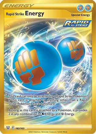 Rapid Strike Energy 182/163 - Battle Styles Holofoil