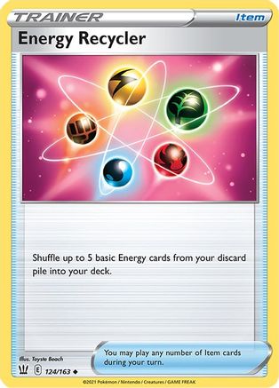 Energy Recycler 124/163 - Battle Styles Reverse Holofoil