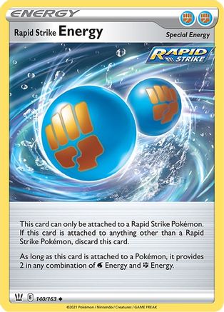 Rapid Strike Energy 140/163 - Battle Styles