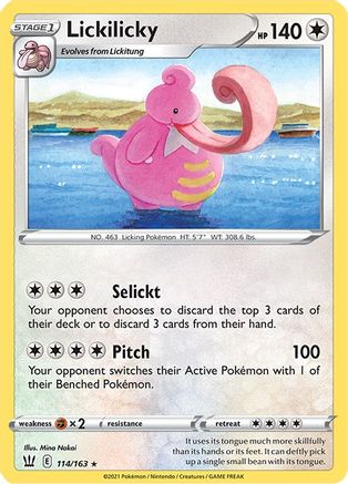 Lickilicky 114/163 - Battle Styles Reverse Holofoil