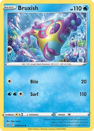 Bruxish 43/163 - SWSH05 Battle Styles