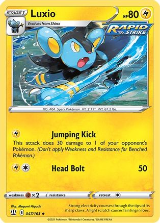 Luxio 47/163 - Battle Styles