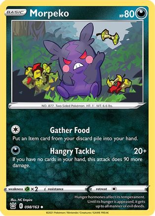 Morpeko 98/163 - SWSH05 Battle Styles