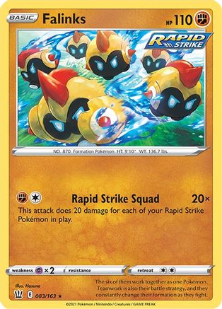 Falinks 83/163 - SWSH05 Battle Styles