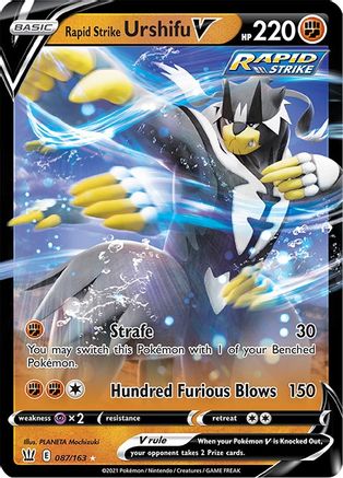 Rapid Strike Urshifu V 87/163 - Battle Styles Holofoil