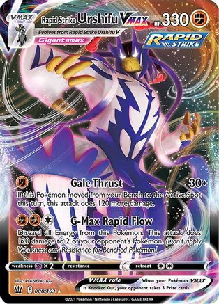 Rapid Strike Urshifu VMAX 88/163 - Battle Styles Holofoil