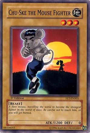 Chu-Ske The Mouse Fighter (FET-EN003) - Flaming Eternity Unlimited