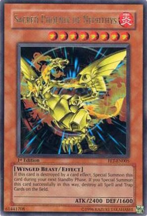 Sacred Phoenix of Nephthys (FET-EN005) - Flaming Eternity 1st Edition