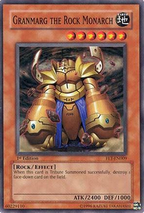 Granmarg the Rock Monarch (FET-EN009) - Flaming Eternity 1st Edition
