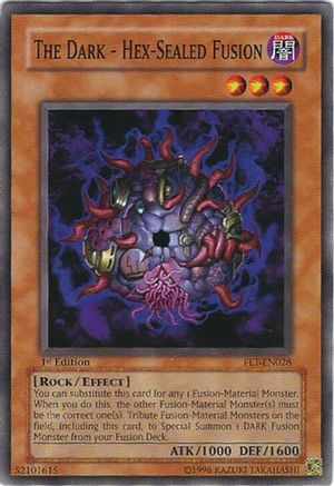 The Dark - Hex-Sealed Fusion (FET-EN028) - Flaming Eternity 1st Edition