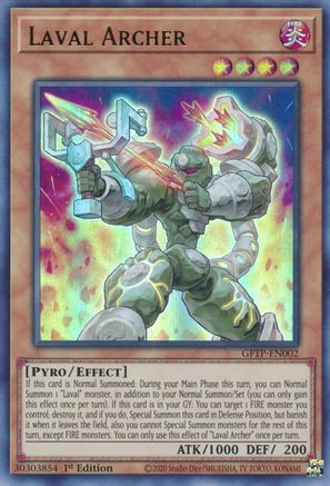 Laval Archer (GFTP-EN002) - Ghosts From the Past 1st Edition