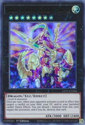 Hieratic Sky Dragon Overlord of Heliopolis (GFTP-EN004) - Ghosts From the Past 1st Edition