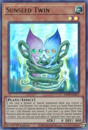 Sunseed Twin (GFTP-EN017) - Ghosts From the Past 1st Edition