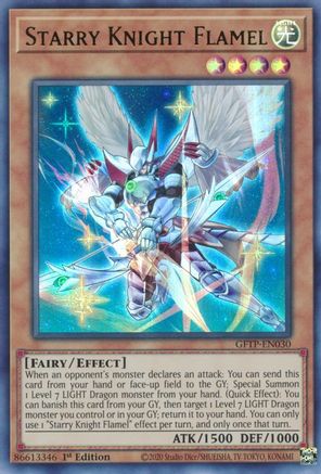 Starry Knight Flamel (GFTP-EN030) - Ghosts From the Past 1st Edition