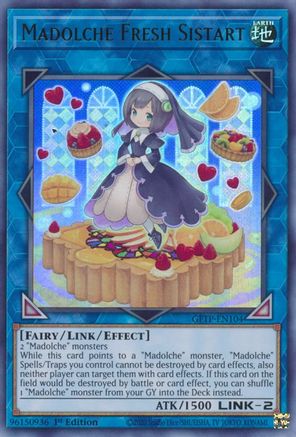 Madolche Fresh Sistart (GFTP-EN104) - Ghosts From the Past 1st Edition