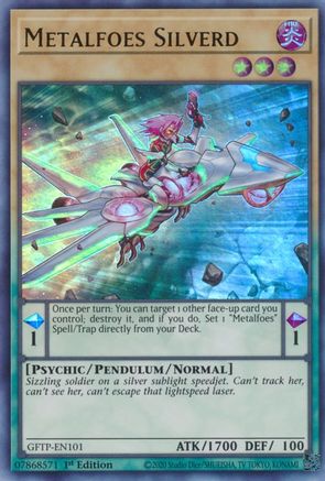 Metalfoes Silverd (GFTP-EN101) - Ghosts From the Past 1st Edition