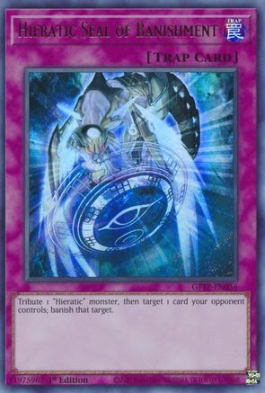 Hieratic Seal of Banishment (GFTP-EN056) - Ghosts From the Past 1st Edition