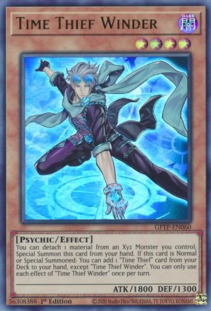 Time Thief Winder (GFTP-EN060) - Ghosts From the Past 1st Edition