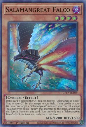 Salamangreat Falco (GFTP-EN089) - Ghosts From the Past 1st Edition