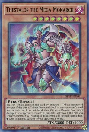 Thestalos the Mega Monarch (GFTP-EN082) - Ghosts From the Past 1st Edition