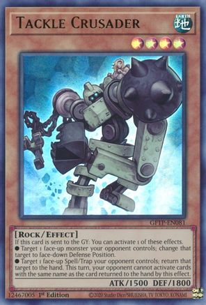 Tackle Crusader (GFTP-EN081) - Ghosts From the Past 1st Edition