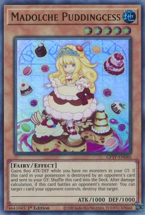 Madolche Puddingcess (GFTP-EN080) - Ghosts From the Past 1st Edition