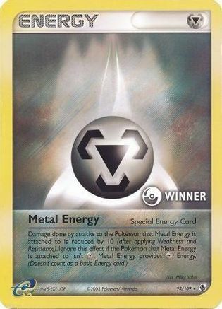 Metal Energy (Special) - 94/109 [Winner] 94 - League & Championship Cards Holofoil