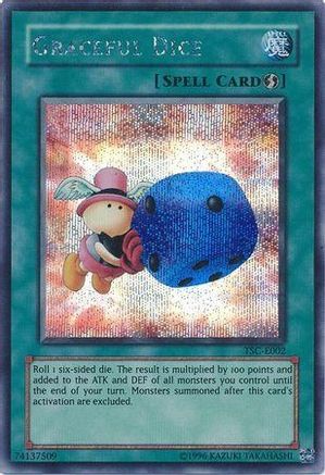 Graceful Dice (TSC-E002) - Yu-Gi-Oh! Video Game Promotional Cards 1st Edition