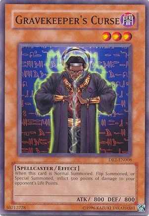 Gravekeeper's Curse (DR1-EN008) - Dark Revelation Volume 1 Unlimited