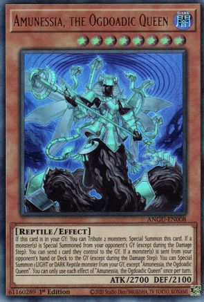 Amunessia, the Ogdoadic Queen - ANGU-EN008 - Ancient Guardians 1st Edition