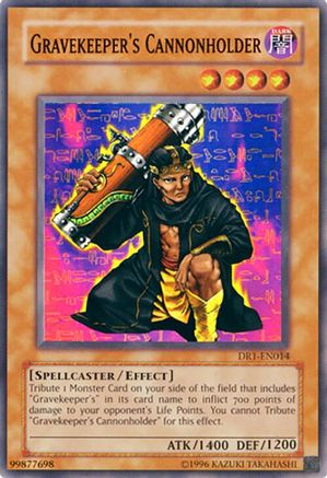 Gravekeeper's Cannonholder (DR1-EN014) - Dark Revelation Volume 1 Unlimited