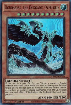 Ogdoabyss, the Ogdoadic Overlord (ANGU-EN009) - Ancient Guardians 1st Edition