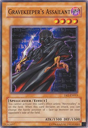 Gravekeeper's Assailant (DR1-EN015) - Dark Revelation Volume 1 Unlimited