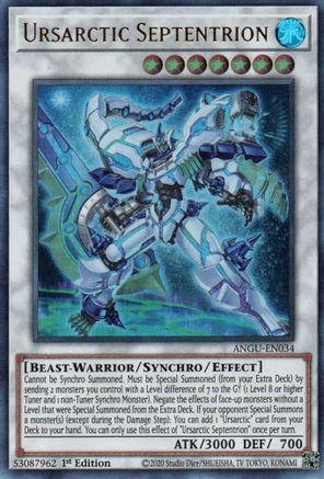 Ursarctic Septentrion (ANGU-EN034) - Ancient Guardians 1st Edition